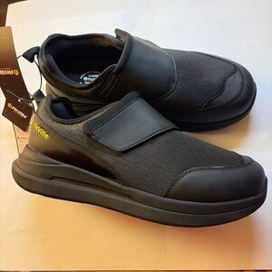 FitVille Diabetic Shoes for Men, Extra Wide & Adjustable Strap Size 13EW